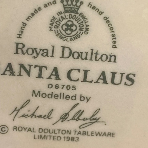 Royal Doulton Santa “Toby” mug 1983 - Picture 8 of 15